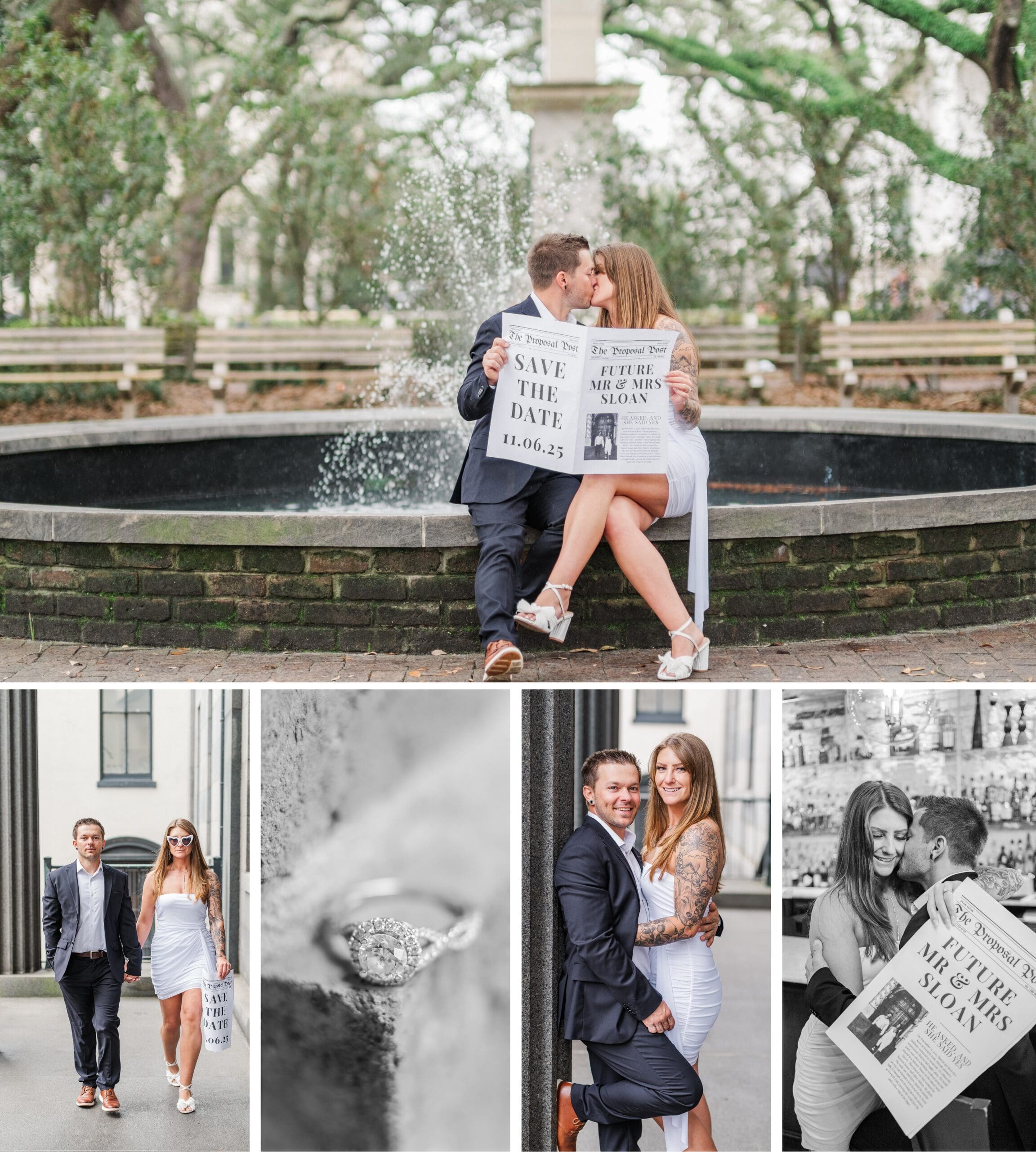 engagement session portraits